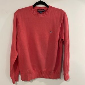 Vineyard Vines Salmon Crewneck Sweater (Medium)